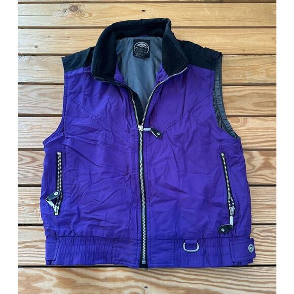 Vintage Marker Men’s PurpleVest Size XSFull Zip